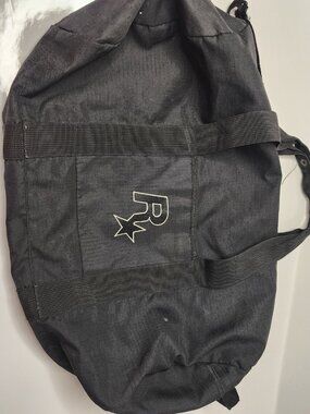 Rockstar GTA IV Special Edition Duffle Bag — Black Nylon, Embroidered R★ Logo